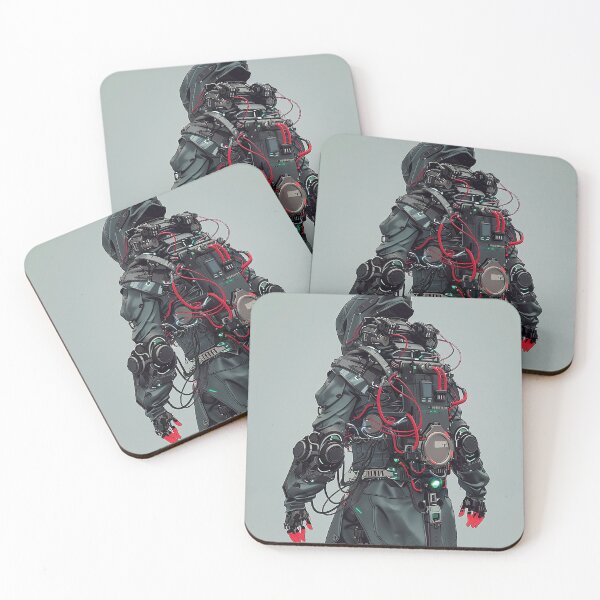 Item preview, Cyberpunk Robot Art designed and sold by nomiraclehere.