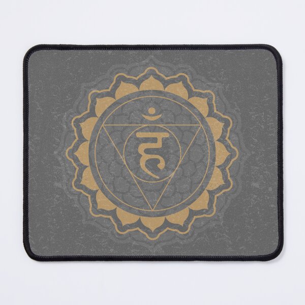 Item preview, Throat Chakra Mandala - Slate + Fawn designed and sold by Irene Estelle.