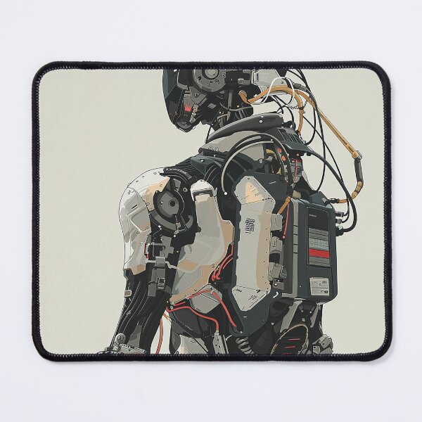 Item preview, Cyberpunk Robot Art designed and sold by nomiraclehere.