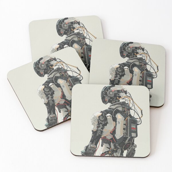 Item preview, Cyberpunk Robot Art designed and sold by nomiraclehere.