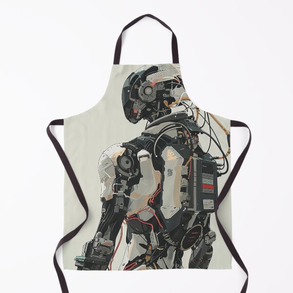 Item preview, Cyberpunk Robot Art designed and sold by nomiraclehere.