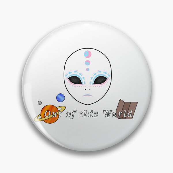 Item preview, Trans Pride Alien "Out of this World" designed and sold by LossCreator.