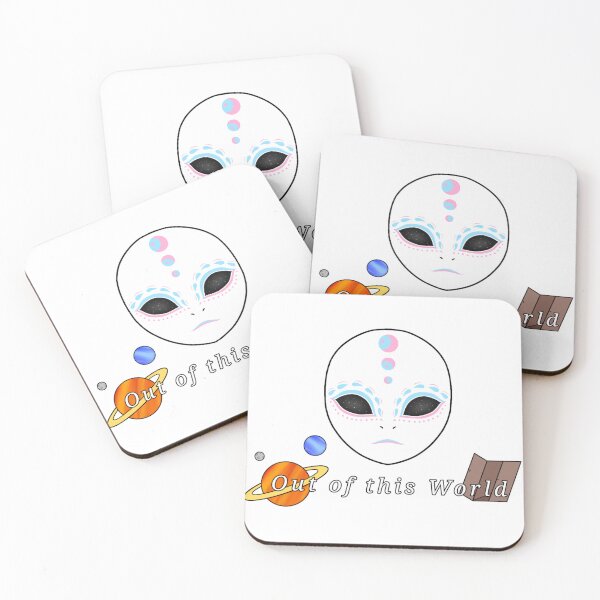 Item preview, Trans Pride Alien "Out of this World" designed and sold by LossCreator.