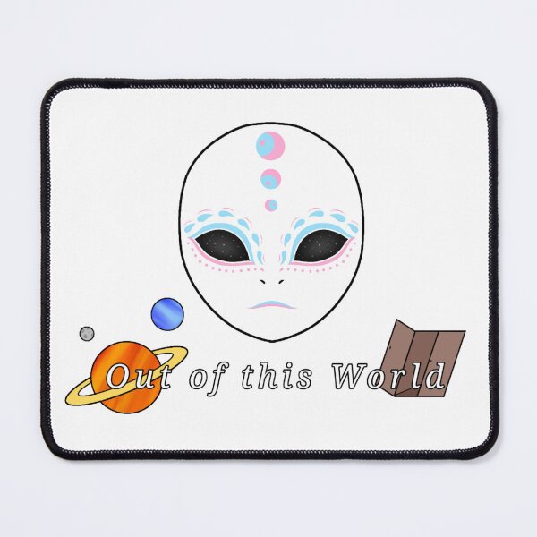 Item preview, Trans Pride Alien "Out of this World" designed and sold by LossCreator.