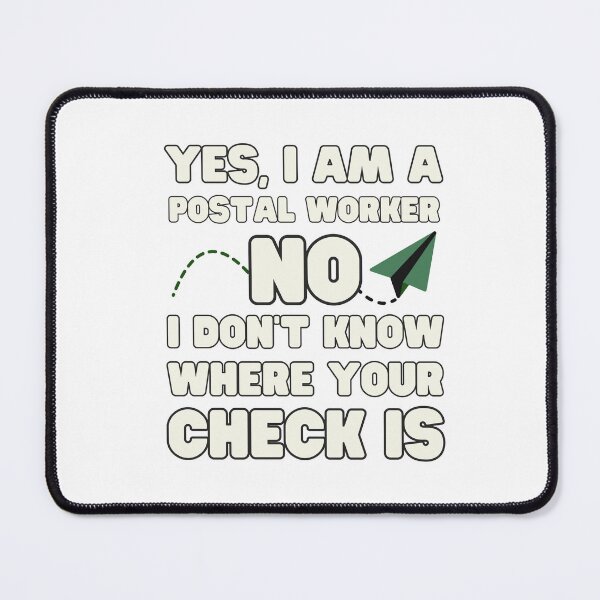 Item preview, Proud Postal Professional Collection: Yes, I Am a Postal Worker Mail Carrier Postman Design designed and sold by PassionPalette.