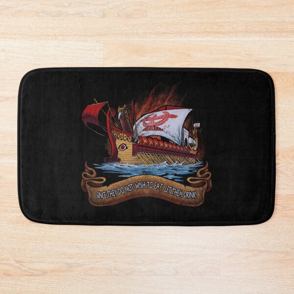 Item preview, First Punic War - Since They Do Not Eat, Let Them Drink - Ancient Rome Quote designed and sold by Styrman.
