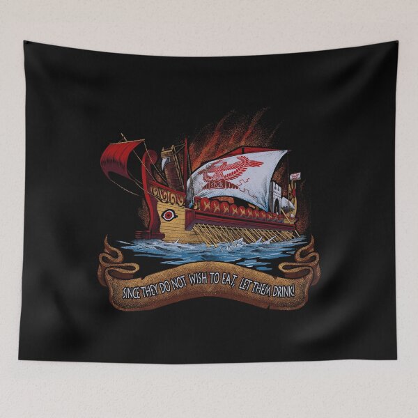 Item preview, First Punic War - Since They Do Not Eat, Let Them Drink - Ancient Rome Quote designed and sold by Styrman.