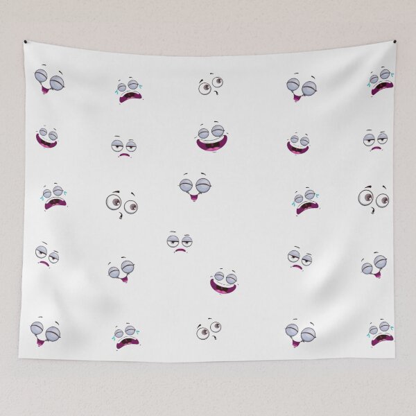 Item preview, Different Animated Faces designed and sold by Fernandavaladao.