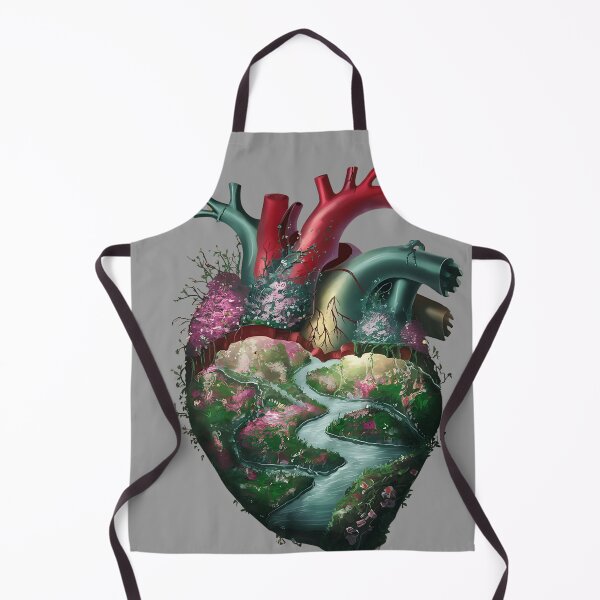 Item preview, Nature Inspired Floral Heart Shaped Flowers Illustration designed and sold by najega911.