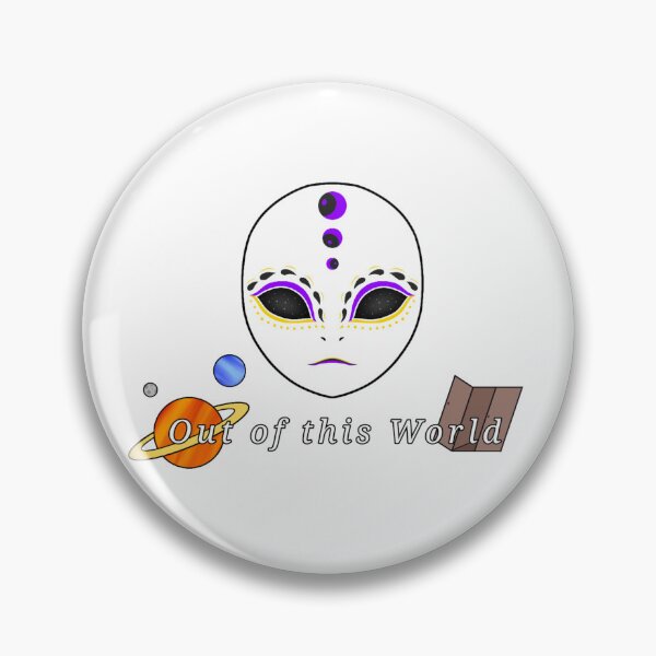 Item preview, Nonbinary Pride Alien "Out of this World" designed and sold by LossCreator.