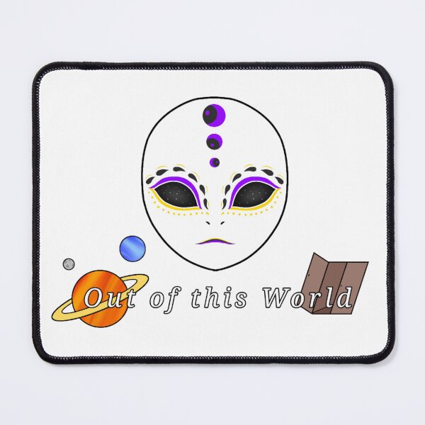 Item preview, Nonbinary Pride Alien "Out of this World" designed and sold by LossCreator.