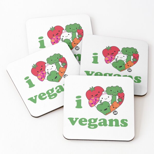 Item preview, HEART NOGGIN - I LOVE VEGANS designed and sold by TODD GOLDMAN.
