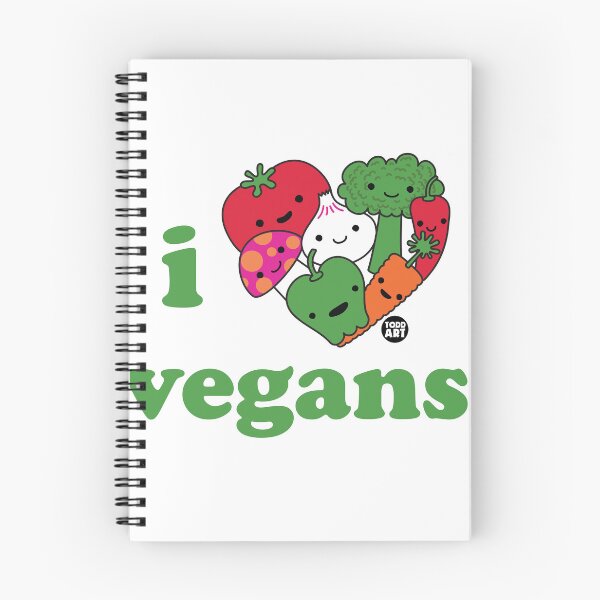 Item preview, HEART NOGGIN - I LOVE VEGANS designed and sold by TODD GOLDMAN.