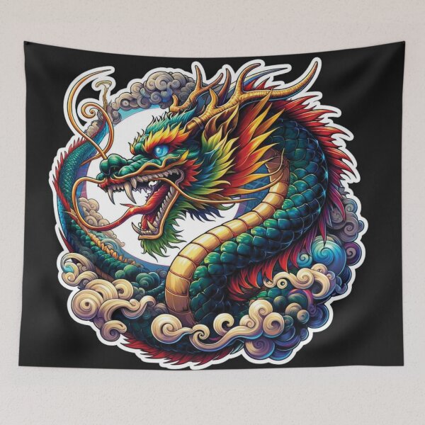 Item preview, Japanese drago designed and sold by Cris888.