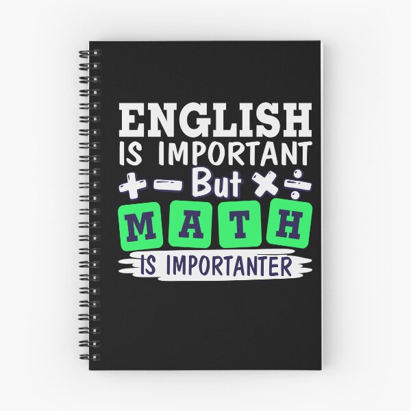 Item preview, English is Important But Math is Importanter, Math Teacher,Teacher Appreciation, Problem Solver, Mathematician, Sarcastic Teacher designed and sold by behindthefacts.