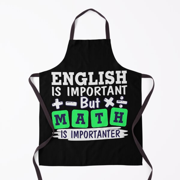 Item preview, English is Important But Math is Importanter, Math Teacher,Teacher Appreciation, Problem Solver, Mathematician, Sarcastic Teacher designed and sold by behindthefacts.