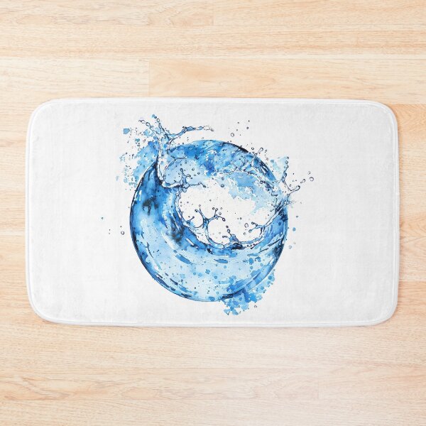 Item preview, world wate rday realistic blue-planet with-water designed and sold by ByteAndBones.