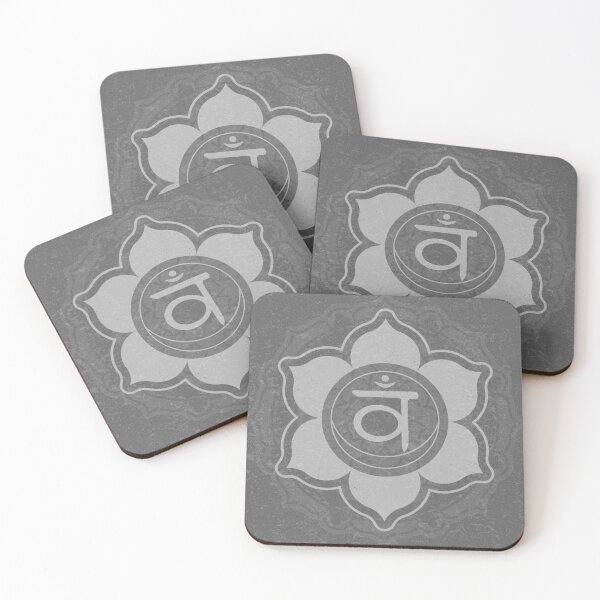 Item preview, Sacral Chakra Mandala - Slate + Fog designed and sold by Irene Estelle.