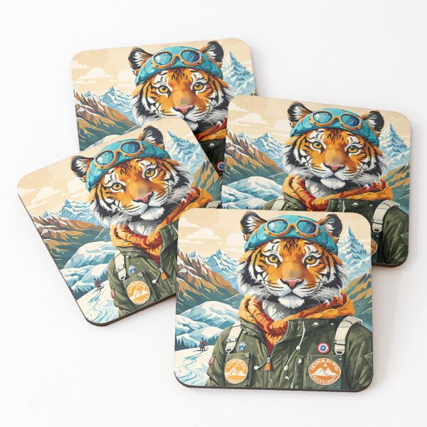 Item preview, Tiger In Snow Hiking designed and sold by MeraStyle.