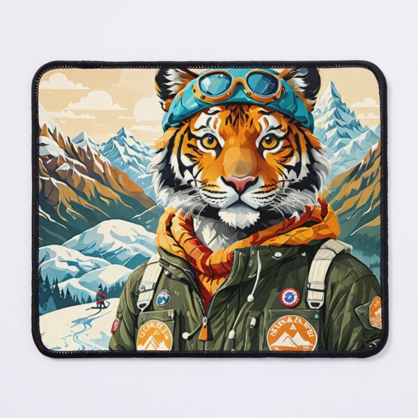 Item preview, Tiger In Snow Hiking designed and sold by MeraStyle.