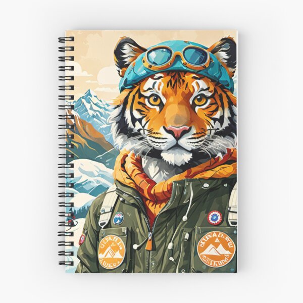 Item preview, Tiger In Snow Hiking designed and sold by MeraStyle.