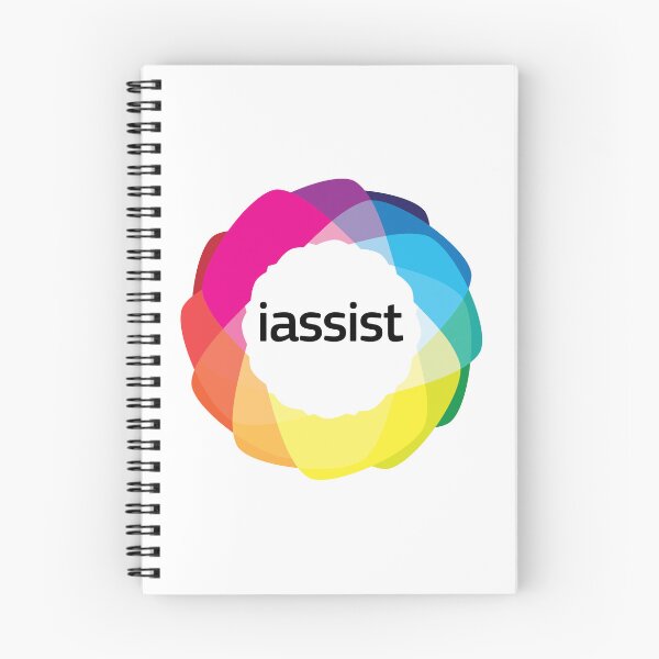 Item preview, Sticker and Notebook designed and sold by IASSIST.