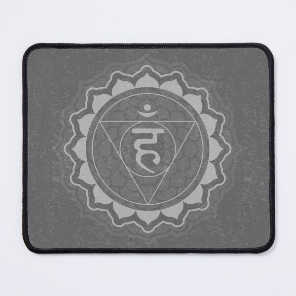 Item preview, Throat Chakra Mandala - Slate + Fog designed and sold by Irene Estelle.