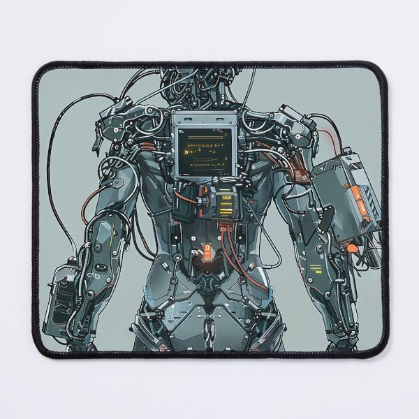 Item preview, Cyberpunk Robot Art designed and sold by nomiraclehere.