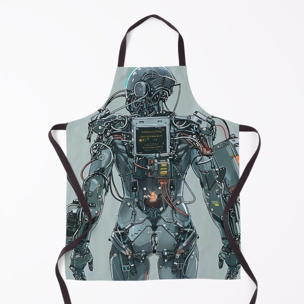 Item preview, Cyberpunk Robot Art designed and sold by nomiraclehere.