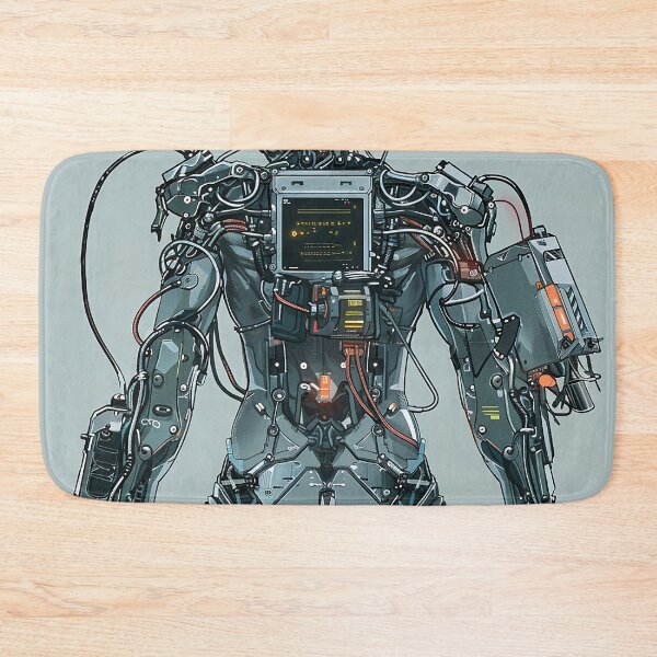 Item preview, Cyberpunk Robot Art designed and sold by nomiraclehere.