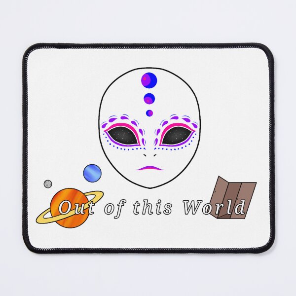 Item preview, Bisexual Pride Alien "Out of this World" designed and sold by LossCreator.