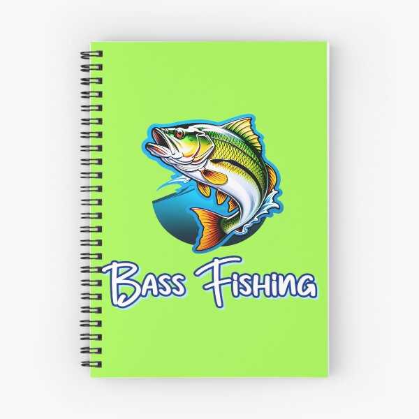 Item preview, Bass Fishing Logo designed and sold by TheArtOfPat.