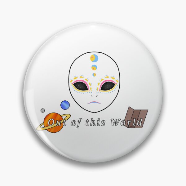 Item preview, Pansexual Pride Alien "Out of this World" designed and sold by LossCreator.