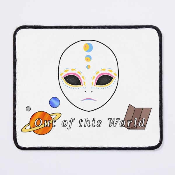Item preview, Pansexual Pride Alien "Out of this World" designed and sold by LossCreator.