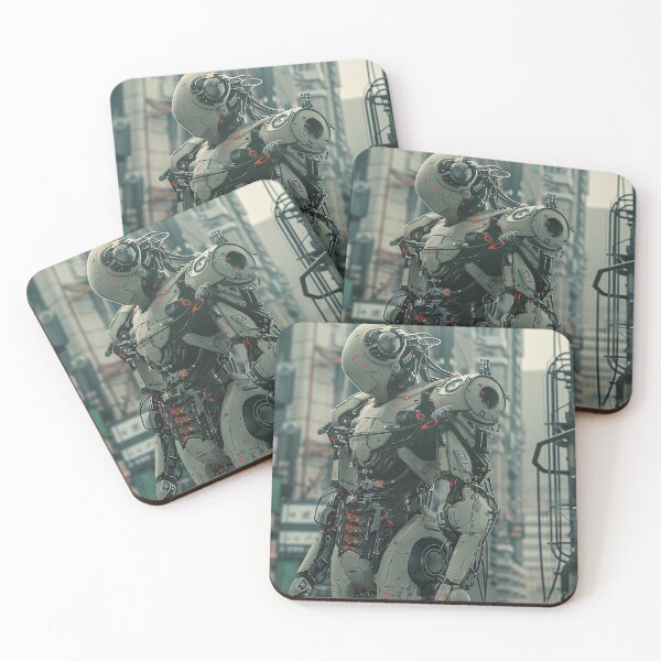 Item preview, Cyberpunk Robot Art designed and sold by nomiraclehere.