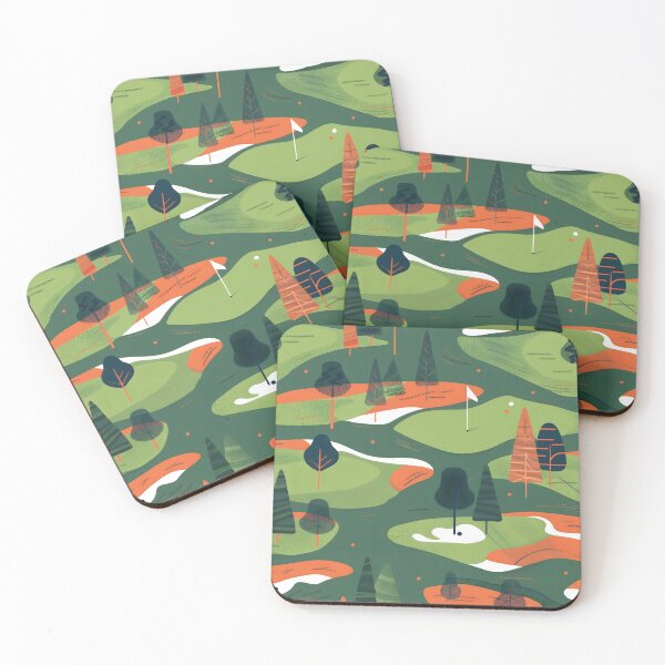 Item preview, Tiled Golf Course Pattern designed and sold by dcrc.