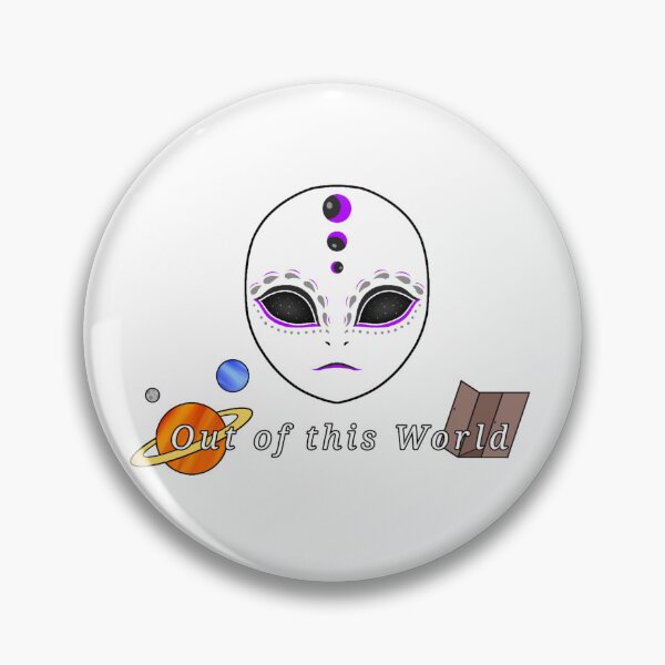 Item preview, Asexual Pride Alien "Out of this World" designed and sold by LossCreator.
