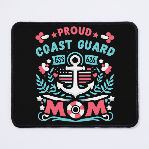 Item preview, Proud Coast Guard Mom designed and sold by CatherineLievre.