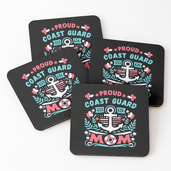 Item preview, Proud Coast Guard Mom designed and sold by CatherineLievre.