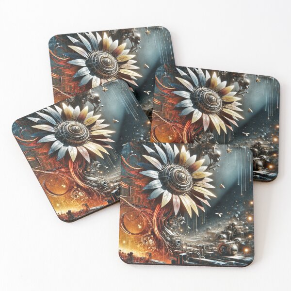 Item preview, Industrial Sunflower designed and sold by BeeTheArtCo.