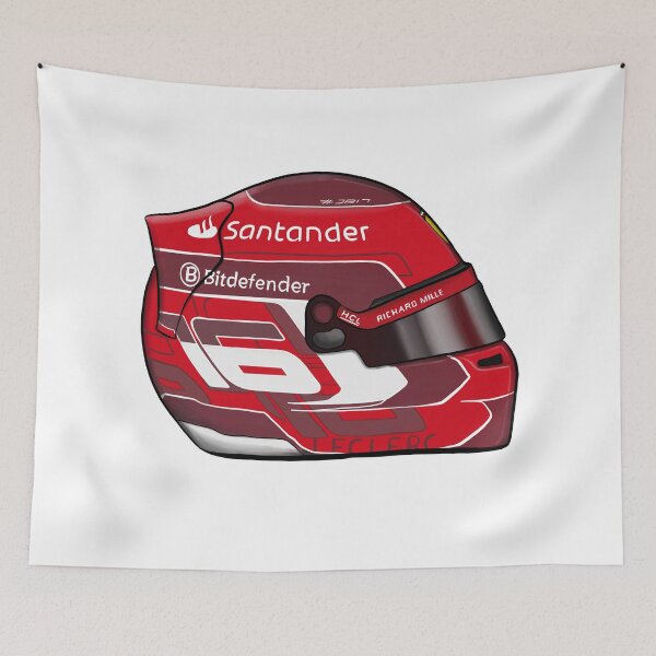 Item preview, Casco Leclerc 2024 designed and sold by andreanastasio.