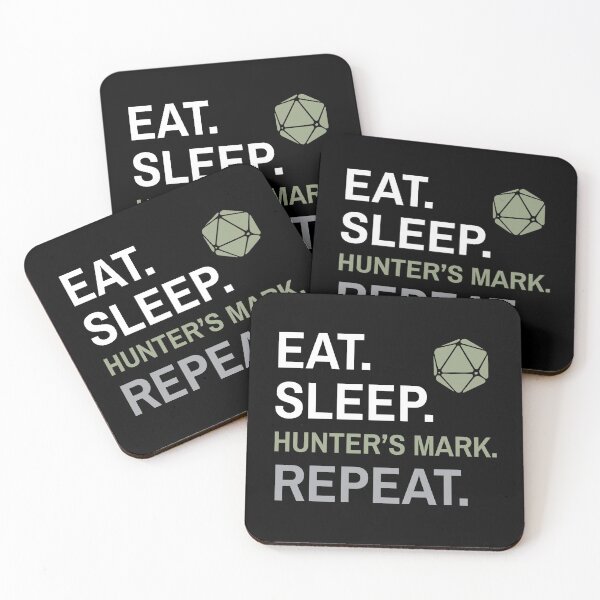 Item preview, D&D Ranger Hunter's Mark - Eat Sleep Repeat designed and sold by sunburstrpg.