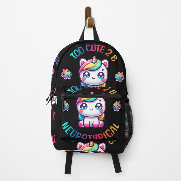 Item preview, Autism Awareness Kawaii Unicorn Too Cute To Be Neurotypical designed and sold by ZeptepiTrends.