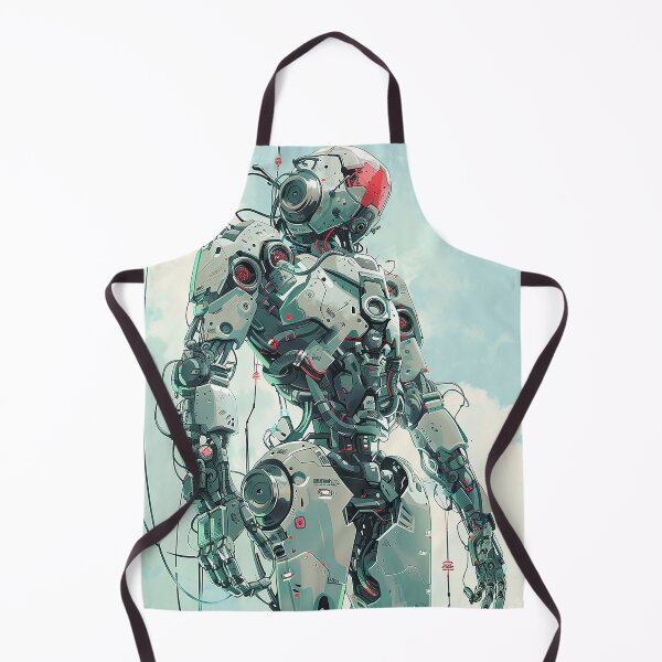 Item preview, Cyberpunk Robot Art designed and sold by nomiraclehere.