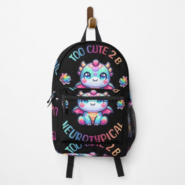 Item preview, Autism Awareness Kawaii Dragon Too Cute To Be Neurotypical designed and sold by ZeptepiTrends.