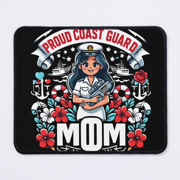 Item preview, Proud Coast Guard Mom designed and sold by CatherineLievre.