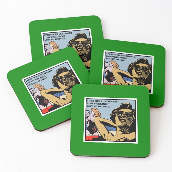 Item preview, I think I am in a love triangle - Retro comic art designed and sold by Alex Starcatcher.