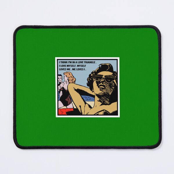 Item preview, I think I am in a love triangle - Retro comic art designed and sold by Alex Starcatcher.