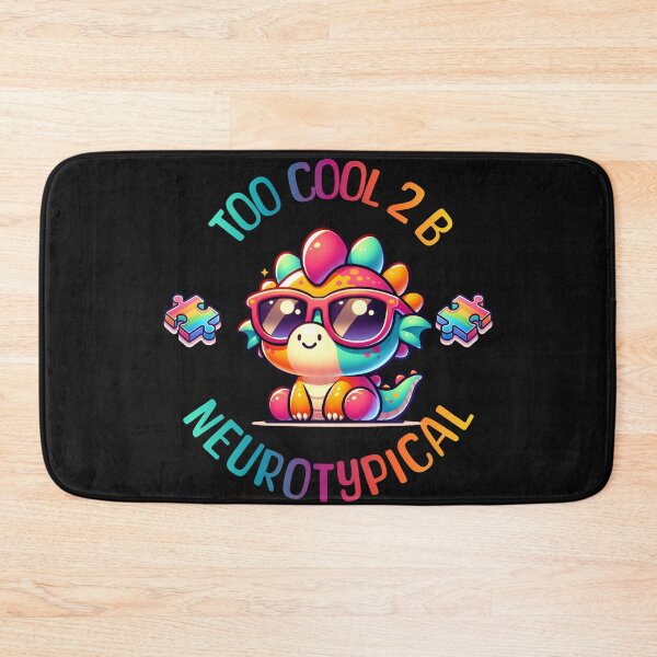 Item preview, Autism Awareness Kawaii Dinosaur Too Cool To Be Neurotypical  designed and sold by ZeptepiTrends.