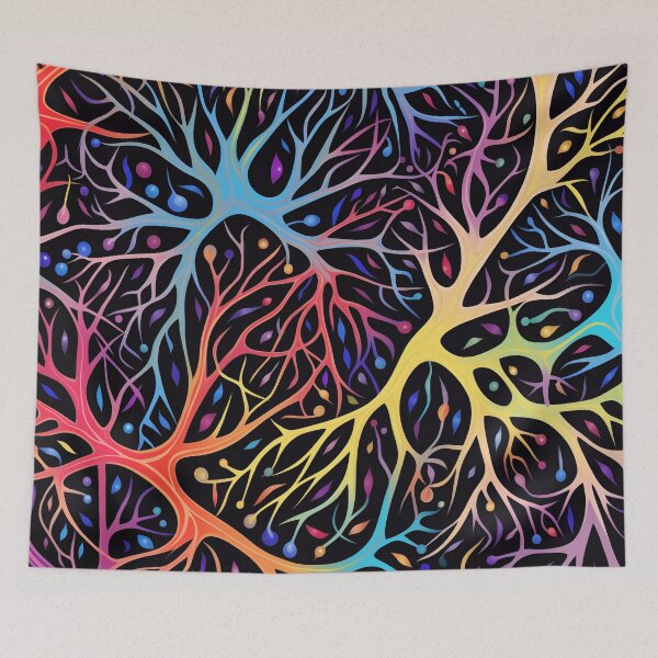 Item preview, Colorful Neurons designed and sold by EnchantArtCo.